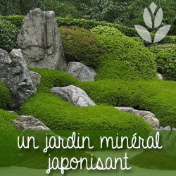 jardin minéral japonisant