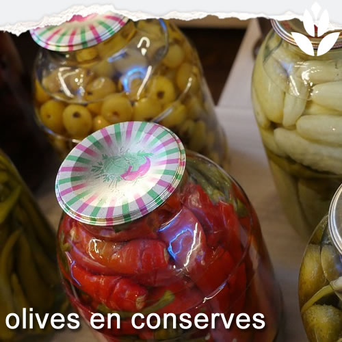olives en conserves