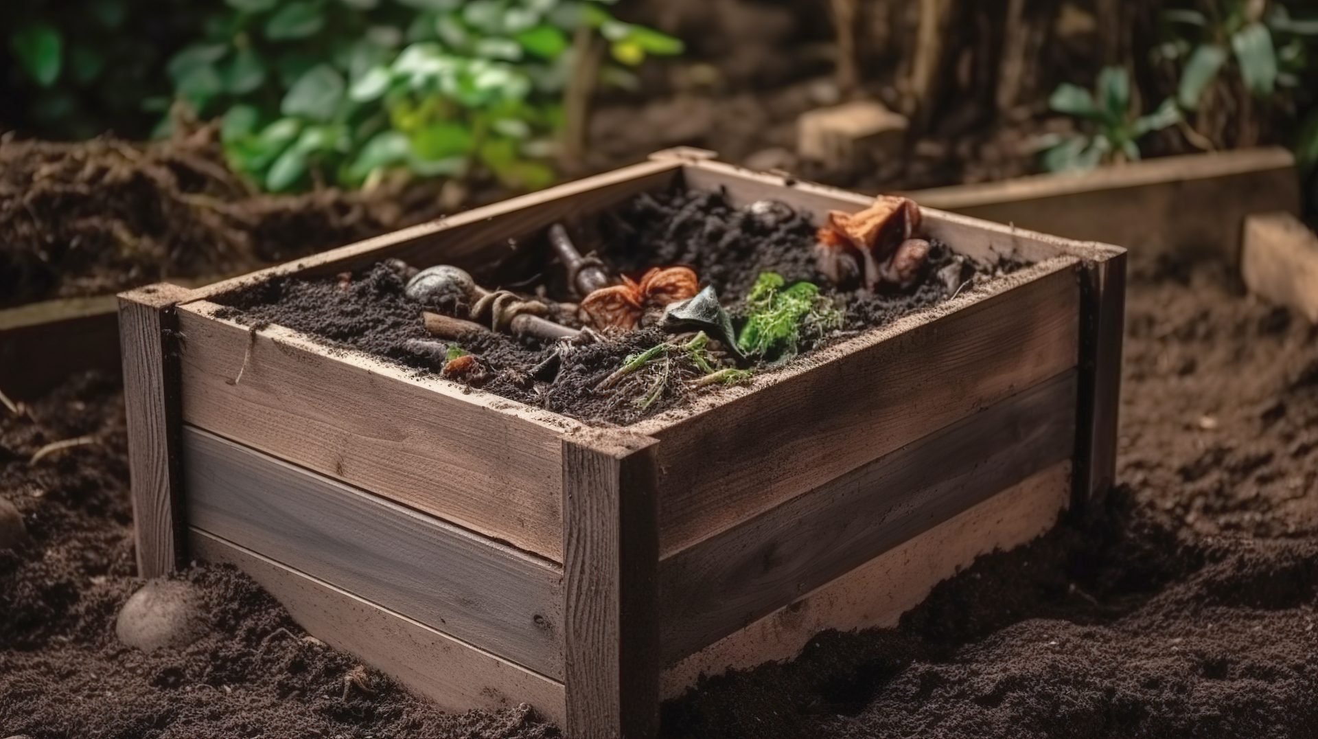 Poubelle compost anti-odeur - Jardin et Saisons