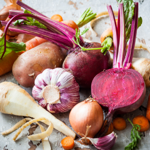 Des légumes racines
