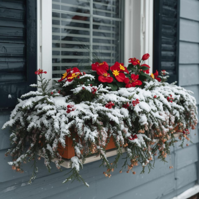 Jardinières d'hiver : comment les rendre plus féériques ?